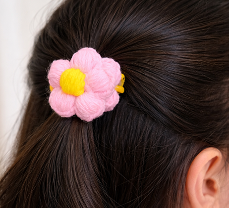 Handmade Pink Hair Pin